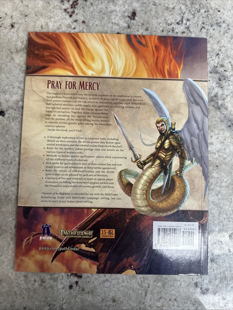 Pathfinder (RPG) Campaign Setting: Chronicle of the Righteous