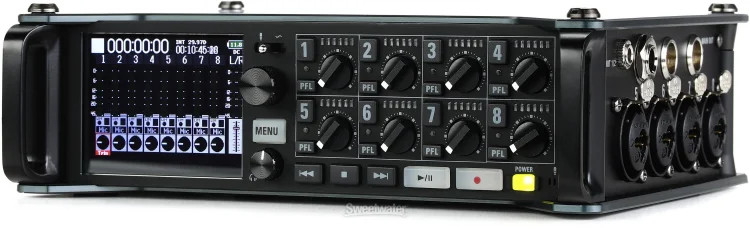 Zoom F8n Pro Multitrack Field Recorder