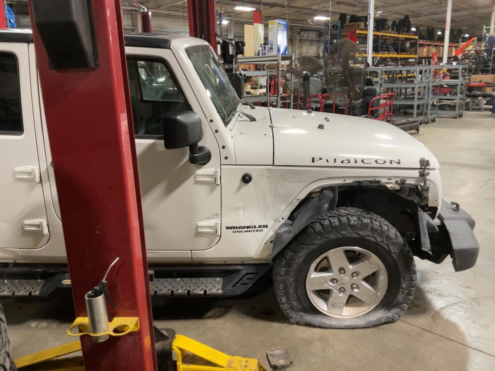 Used Windshield Frame fits: 2009 Jeep Wrangler Grade A