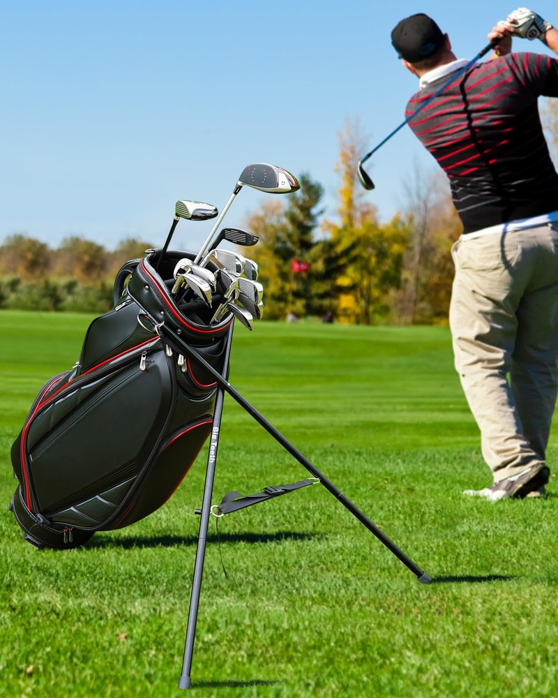 Lightweight Attachable Golf Bag Stand Portable Foldable Accessory Legs
