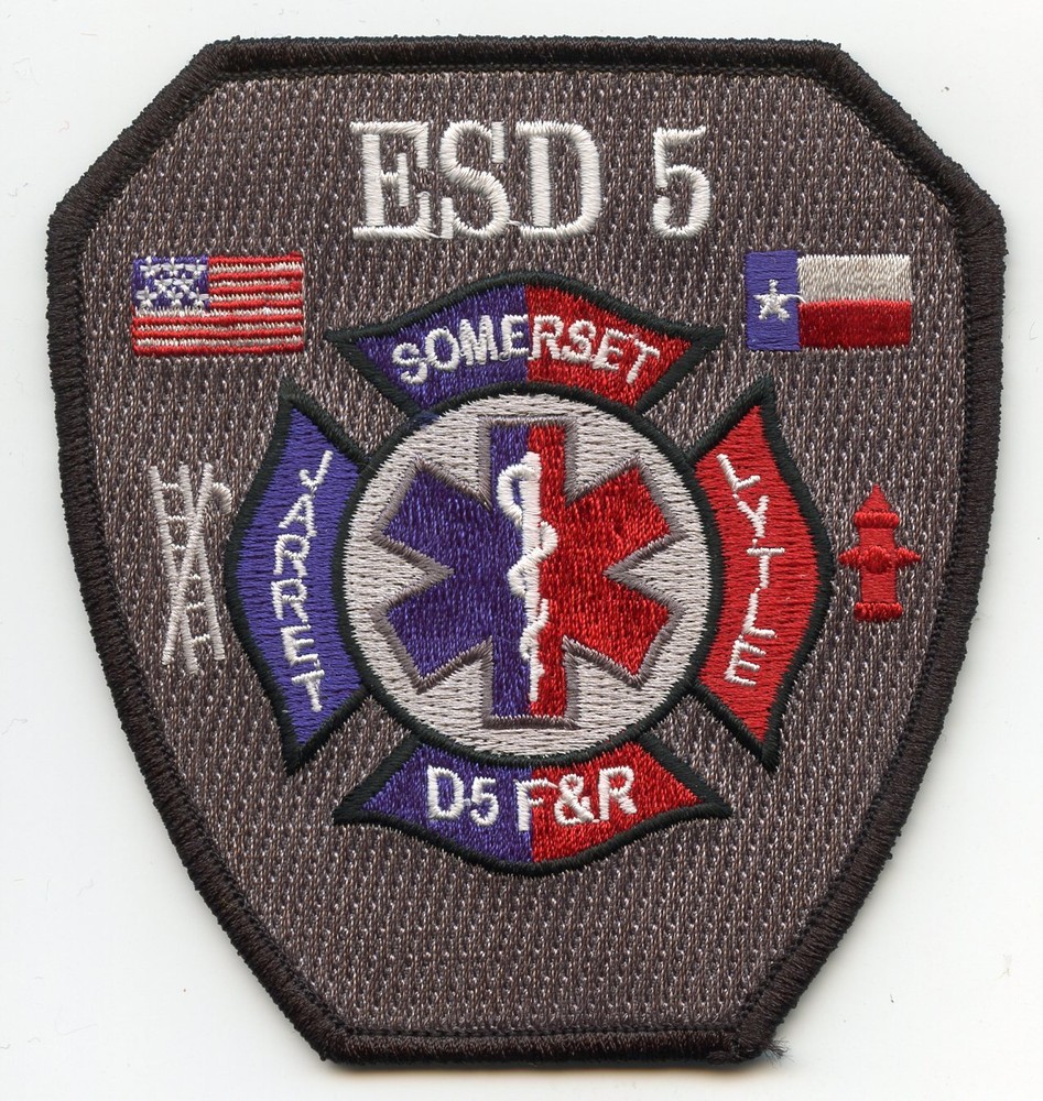 JARRET SOMERSET LYTLE TEXAS TX FIRE PATCH
