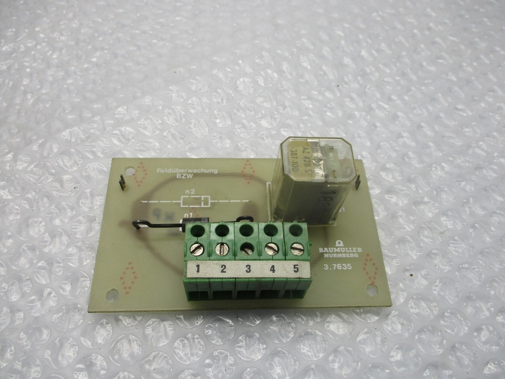 BAUMULLER 3.7635 CIRCUIT BOARD UNMP