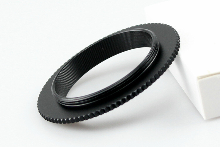 Telescope Accessories M42x0.75mm Double-Side T2 External Thread Adapter Ring