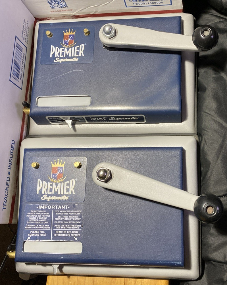 PREMIER Supermatic Cigarette Injector Machine Nice Preowned $22.89 Each