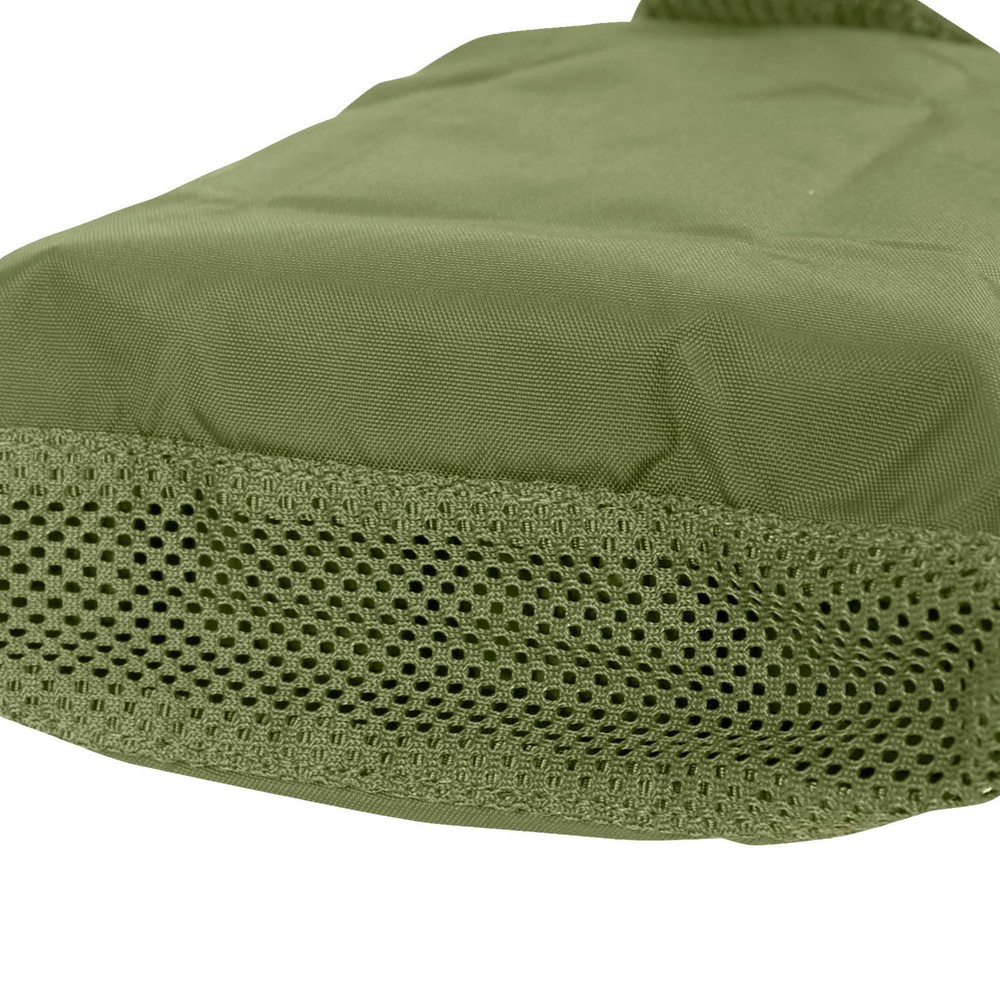 Modular MOLLE Hook Loop Magazine Micro Dump Bungee Retention Pouch OD GREEN