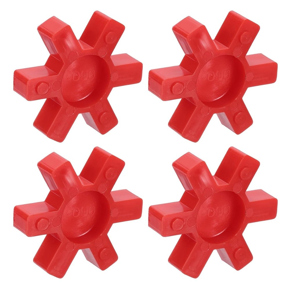 Industrial Grade Urethane Jaw Coupling Inserts, 4pcs for Enhanced Performance