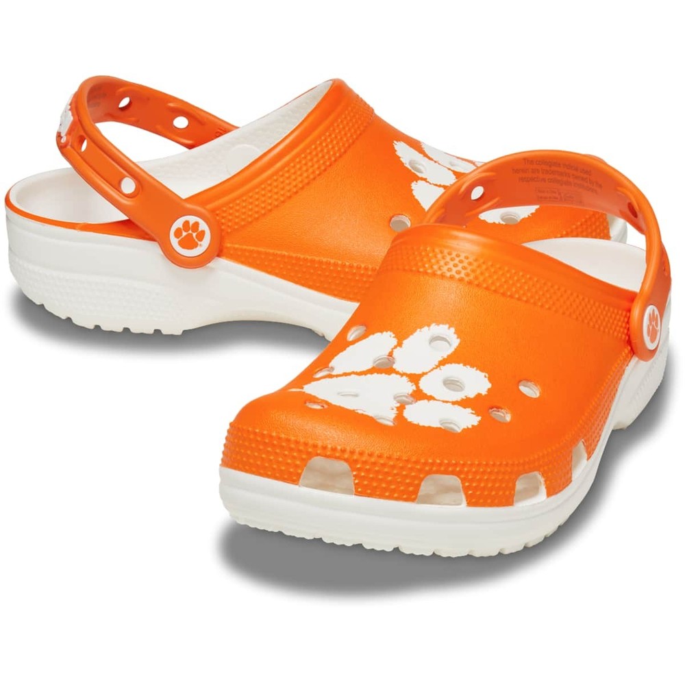 Crocs Adult Clemson University Classic Clogs