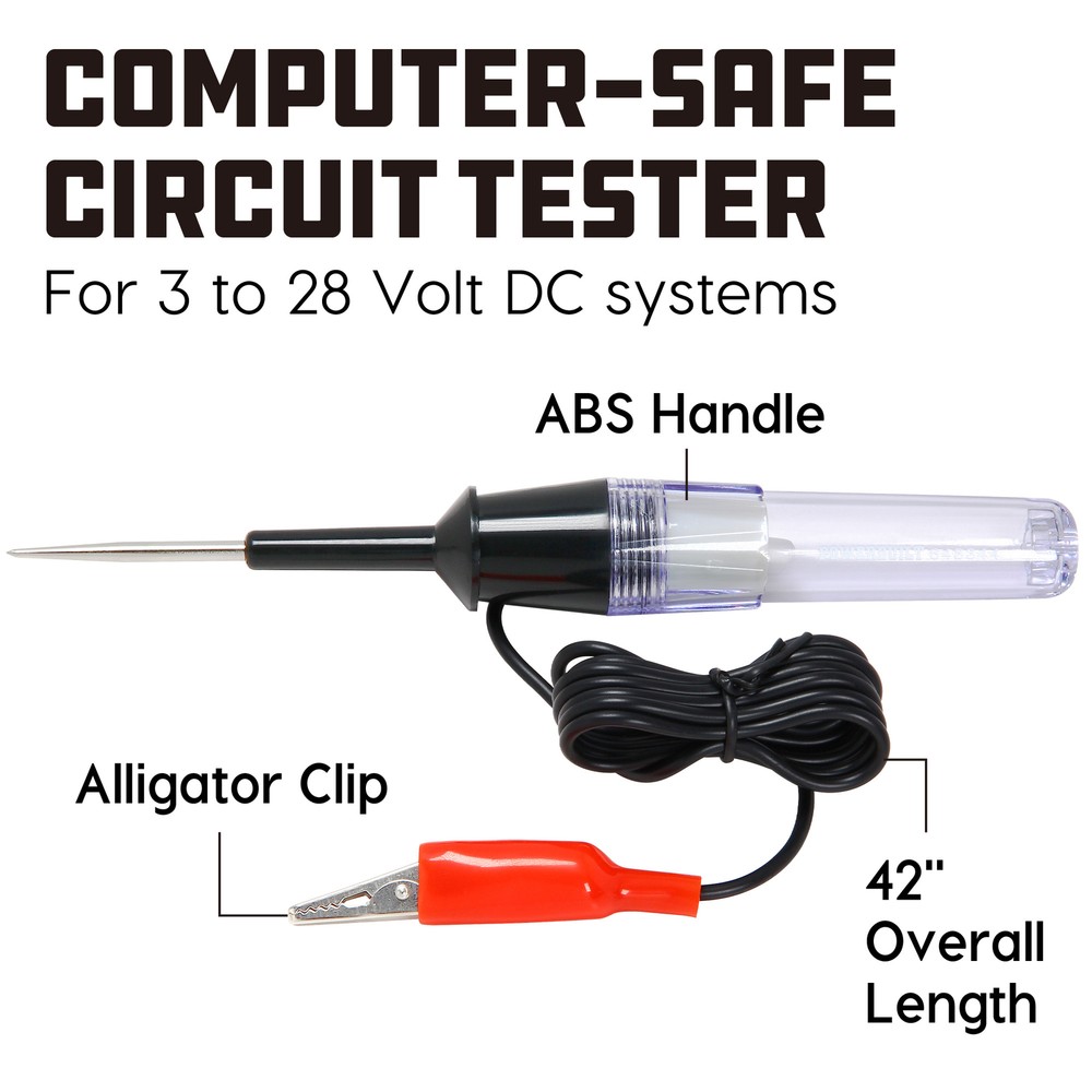 Powerbuilt Computer Safe Circuit Tester - 648344
