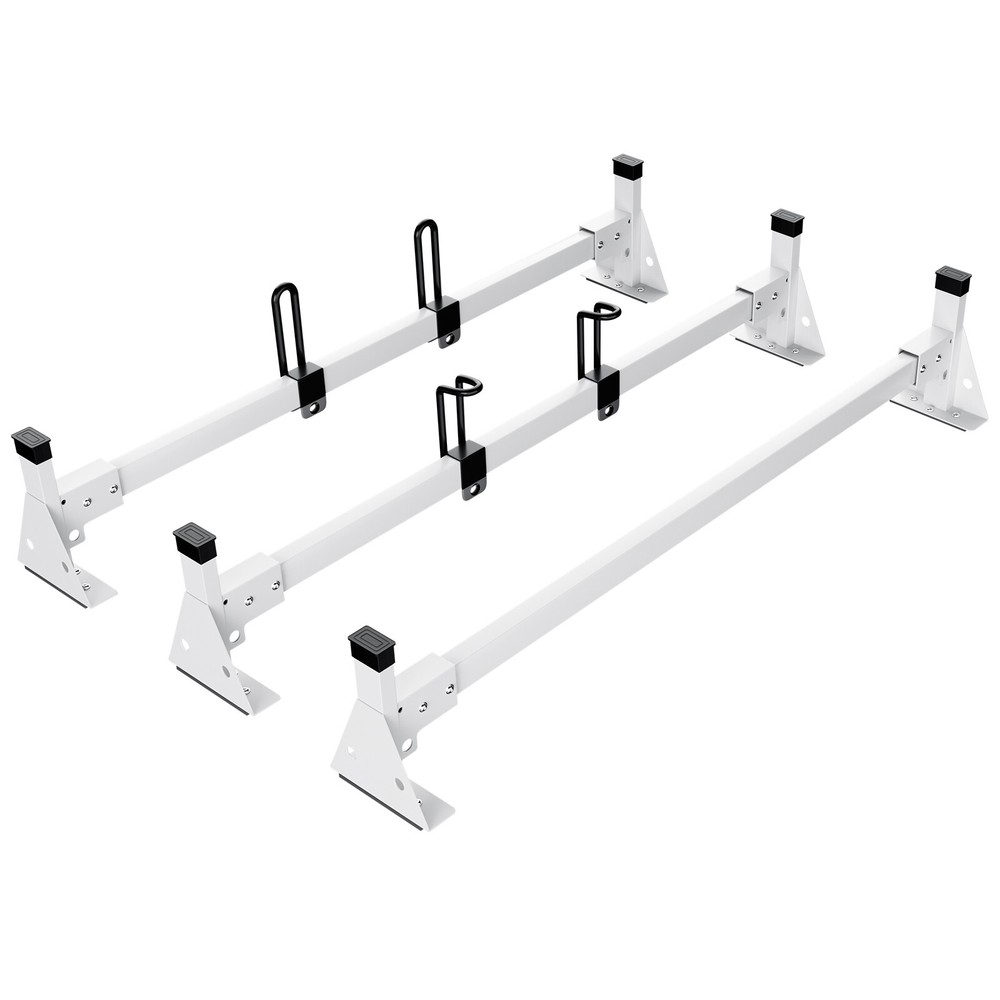 VEVOR 3 Bar Van Roof Ladder Rack for Ford Transit 150 250 350 2015-2022 800 LBS