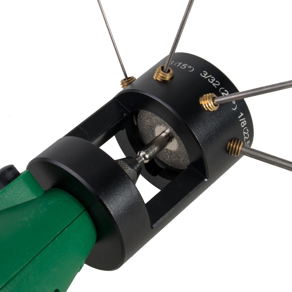 Tungsten Grinder Sharpener Multi-Angle & Offsets Head Tool TIG Welding💖