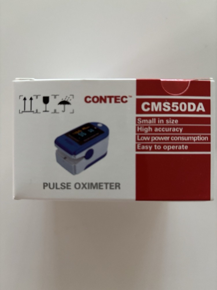 NEW! Contec Pulse Oximeter CMS50DA • New In Box as Shown