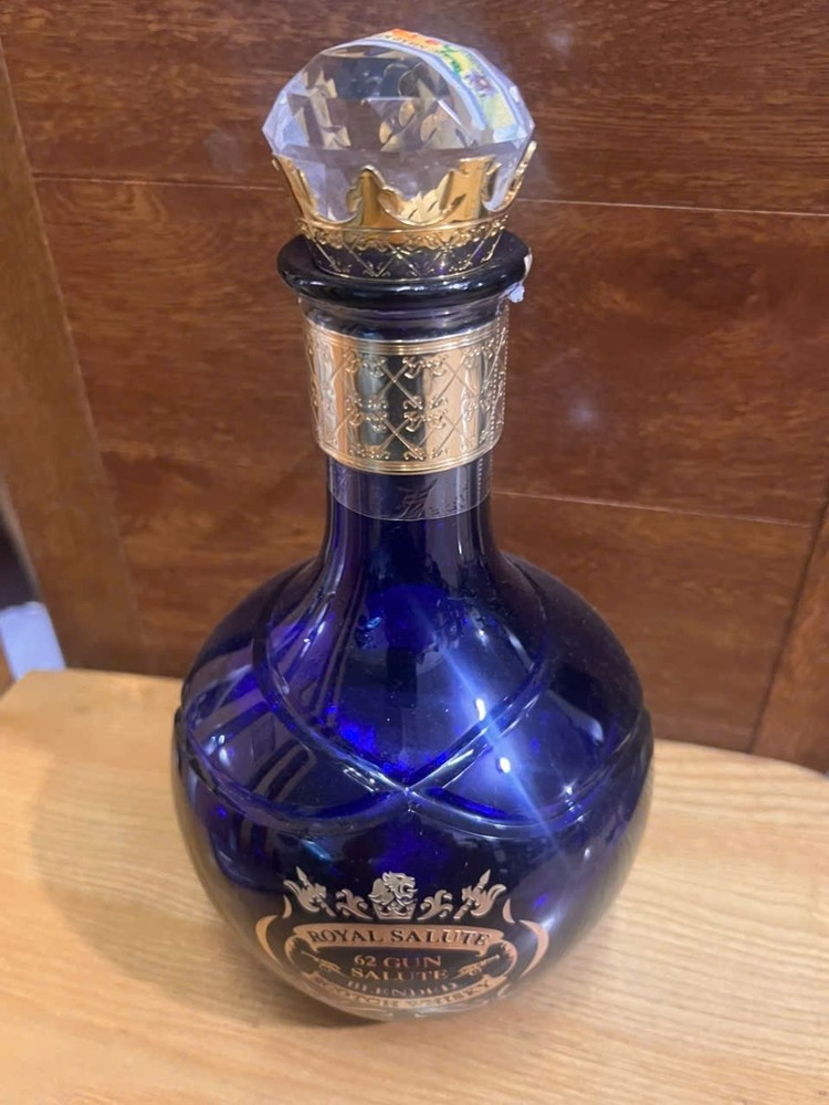 Empty bottle Chivas 62 Years