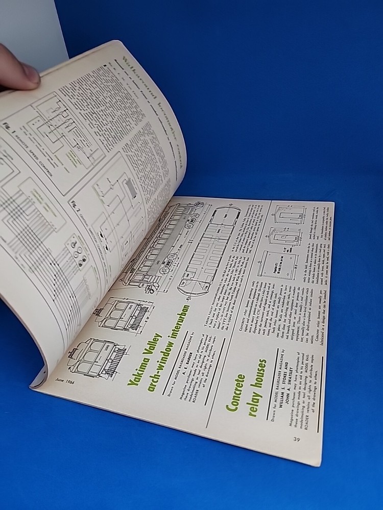Model Railroader Magazine June 1966 Issue Vintage