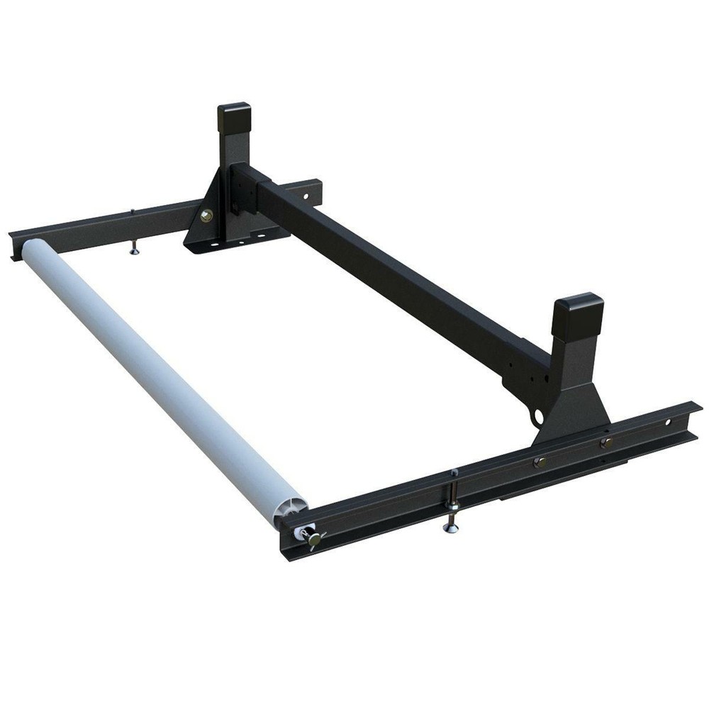 Black Vantech H1 47" Roller System with 24" Long Extension Plate