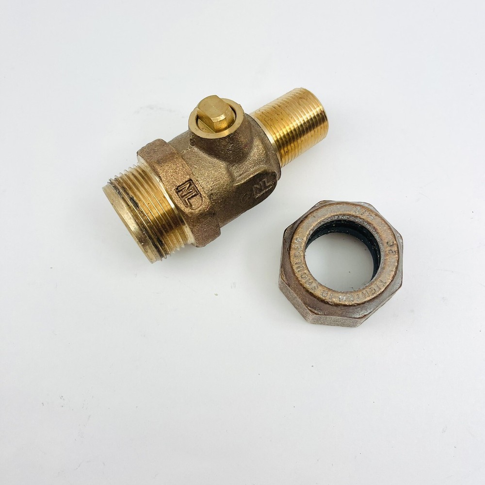 3/4" x 1" CTS MULLER VALVE BRASS