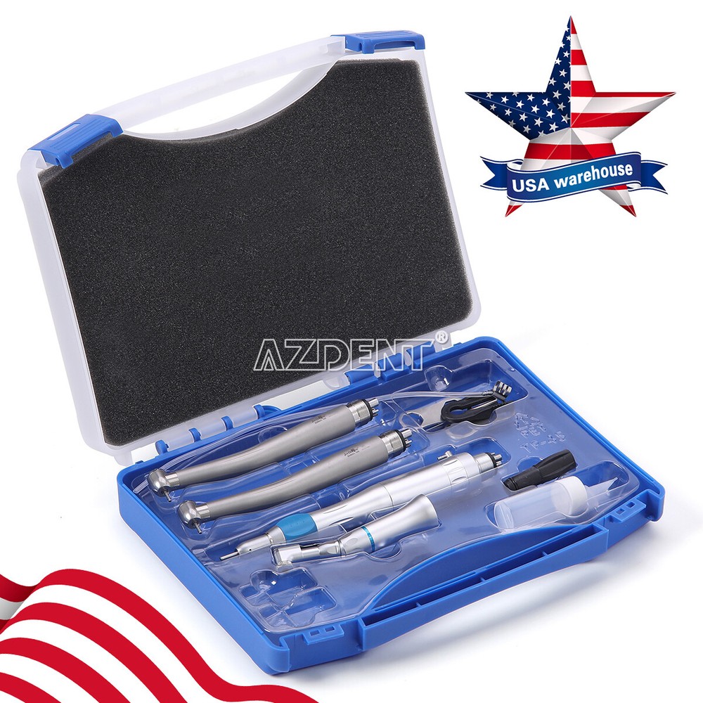Dental Unit Chair Computer Controlled DC Motor & Air Compressor Rolling Trolley