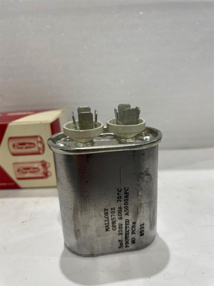 Mallory, OPN57OZ, Capacitor, used