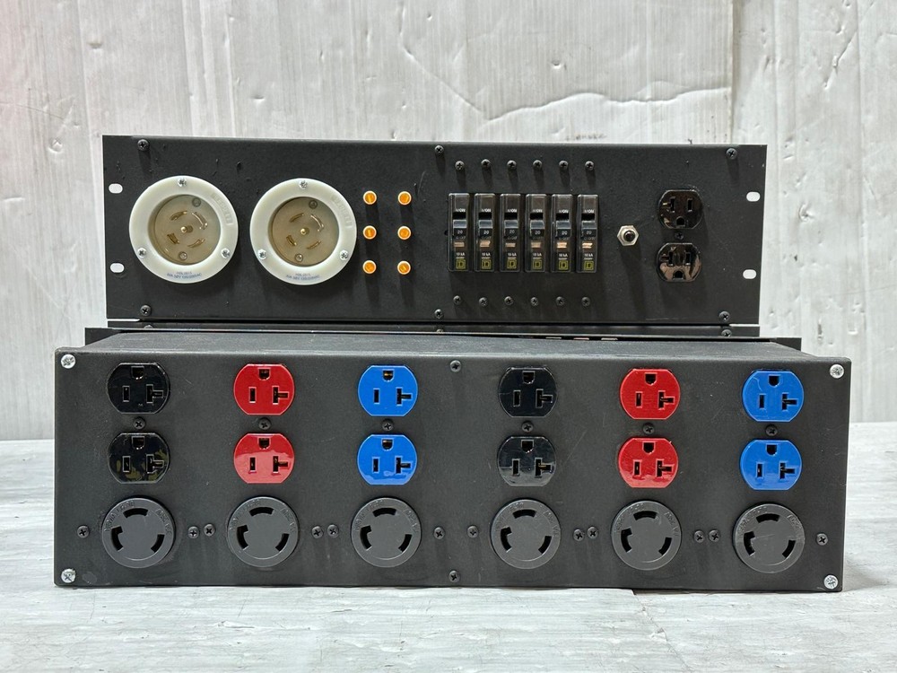 CUSTOM 20A POWER DISTRO RACK PACK PANEL #5162 (One) THS