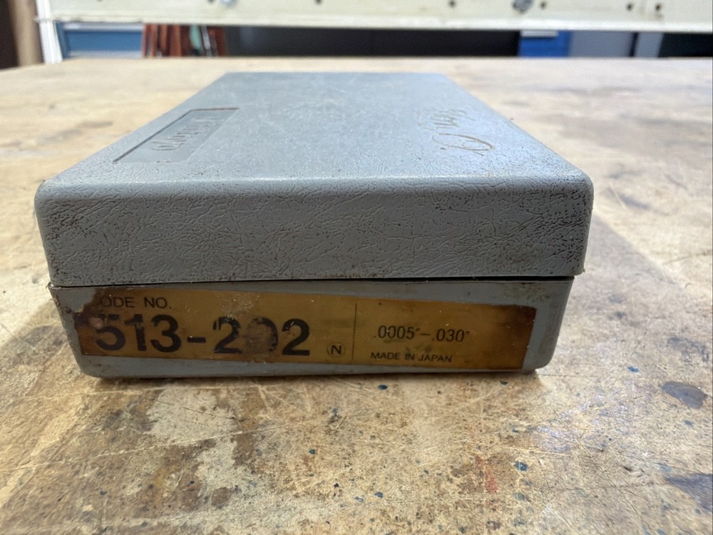 Mitutoyo 513-202 Dial Test Indicator 0.0005” w/ Original Case