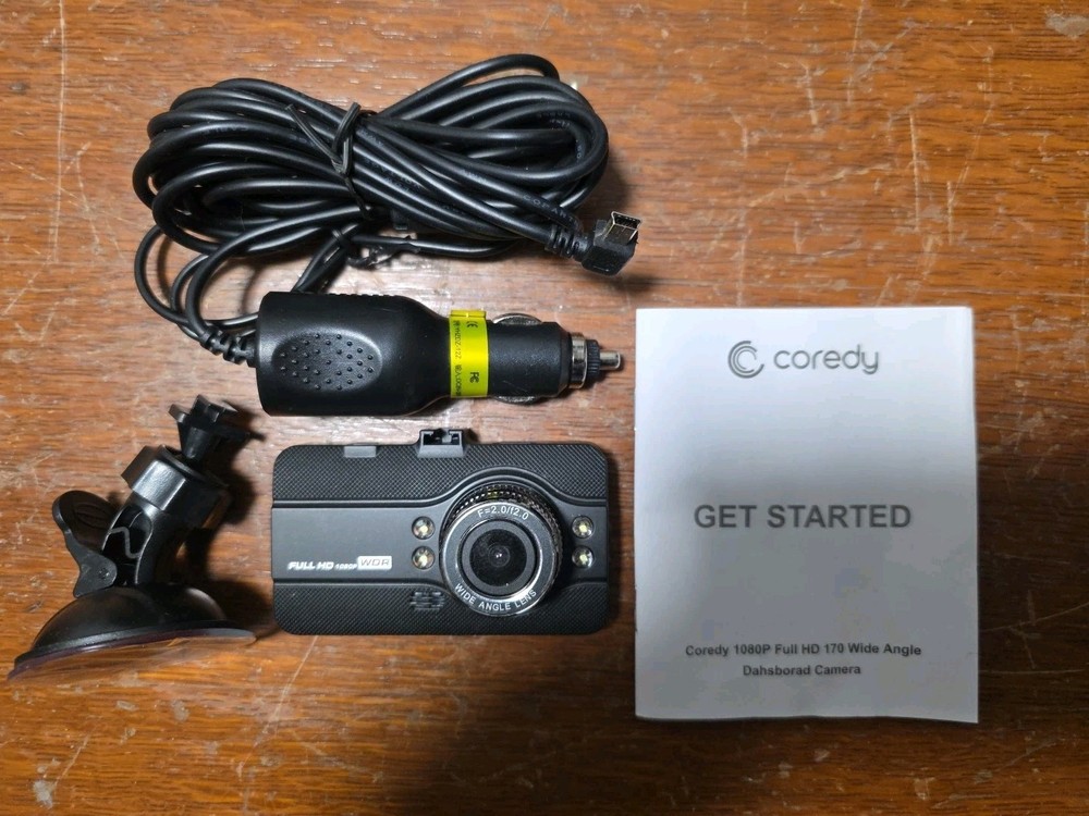 Car LED Vehicle DVR Road Dash Video Camera Recorder Traffic Camcorder