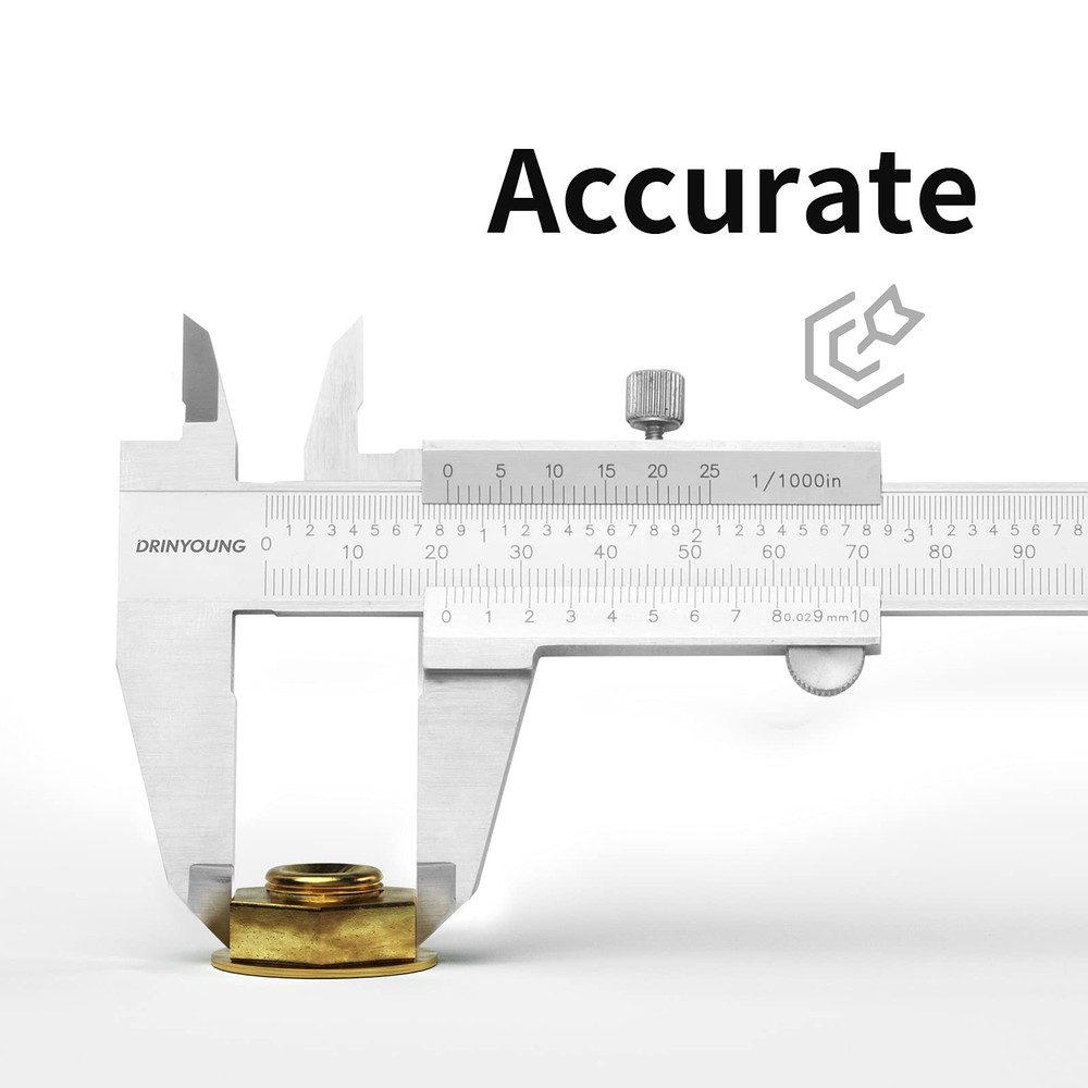 Calipers Micrometer Tool 0-12" Inch/Metric Range Resolution Slide 0-12‘’
