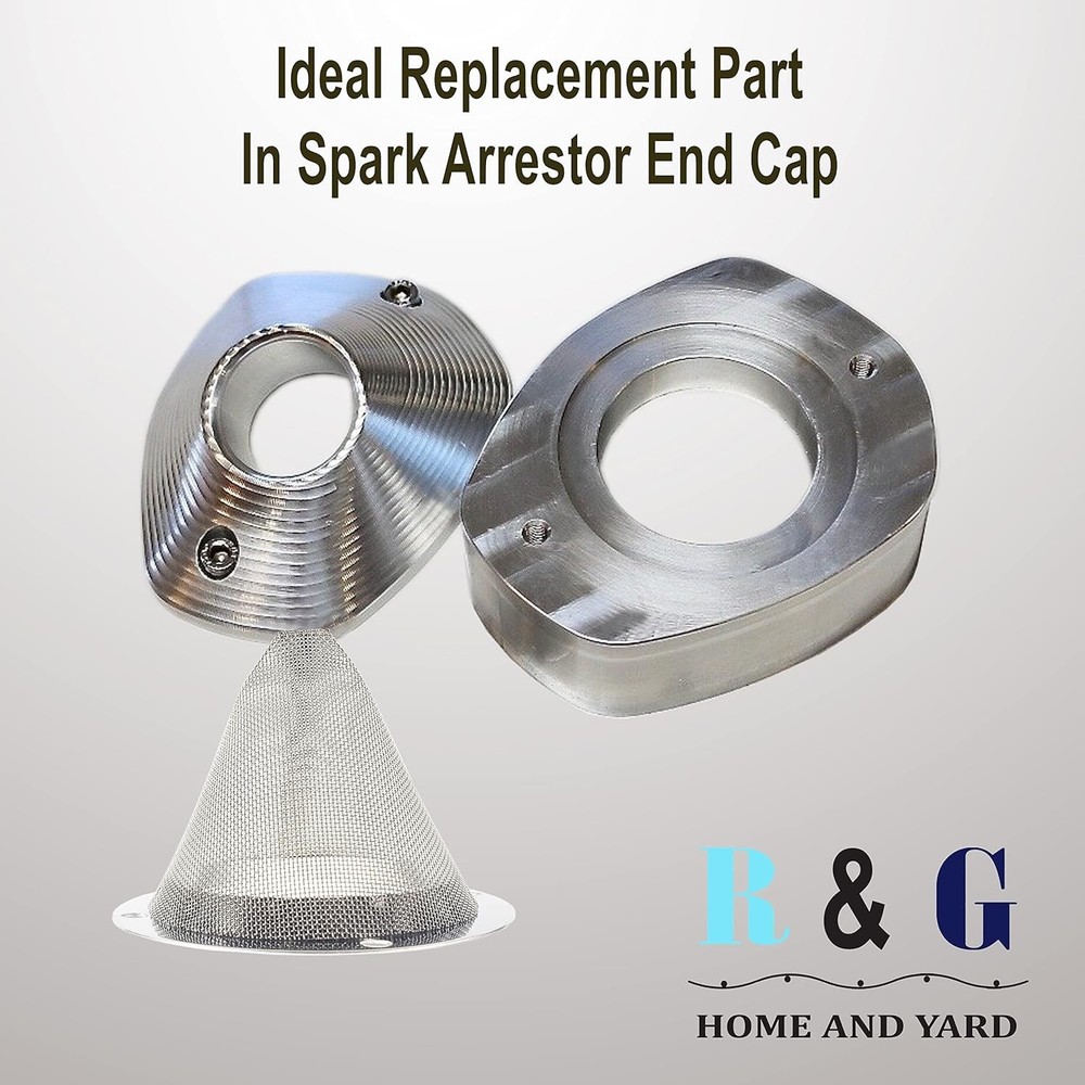 1 PC-Cone-Type Stainless Steel Spark Arrestor Screen 2.8”
