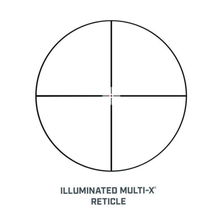 Legend 3 9x40 Illuminated Riflescope Multi X Reticle RainGuard Waterproof