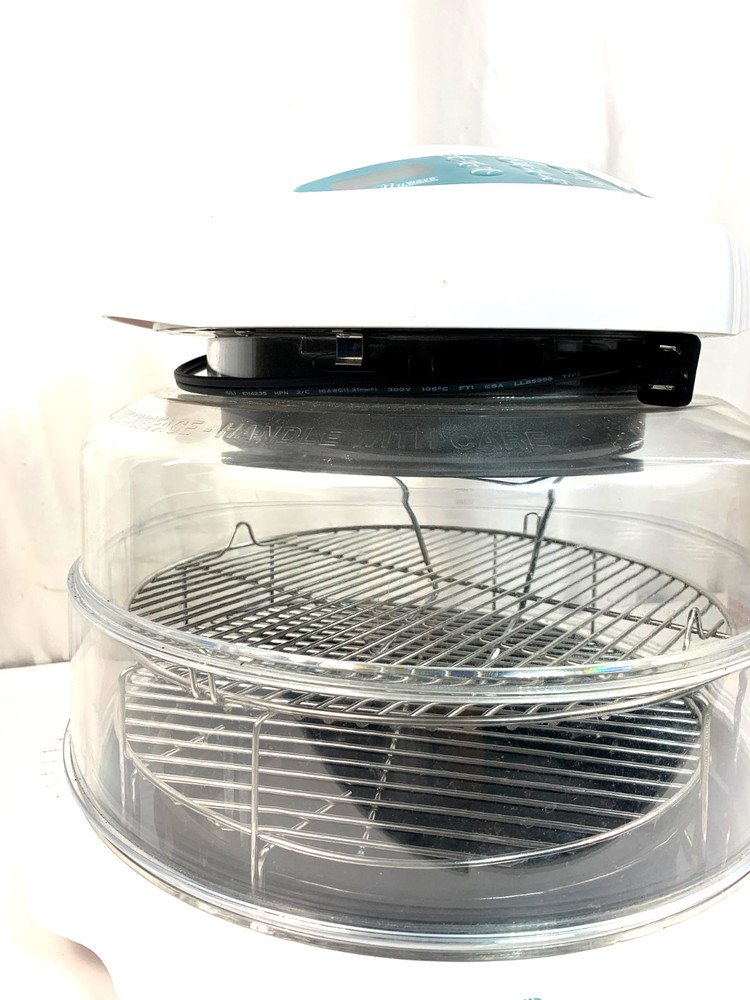 NuWave Pro Infrared Oven Extender Ring Model 20301-20304 Blue White