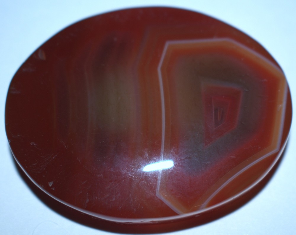 Beautiful Agate Palm Stone 2.14"/53 Grams