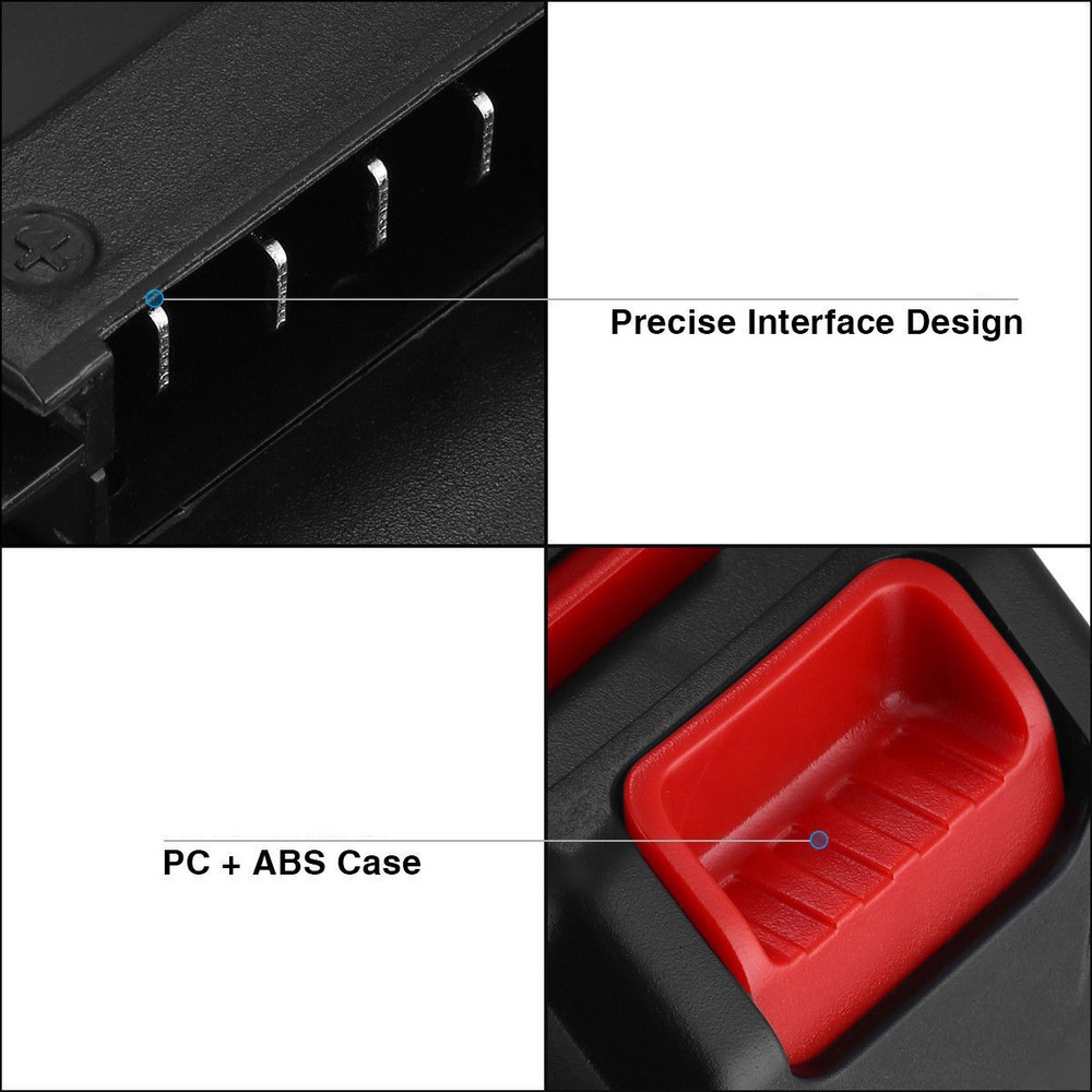18V 18-Volt 4.8Ah Replacement Battery Pack for Porter Cable PC18B Cordless Tools