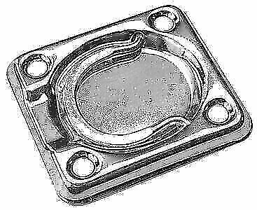 Overton's Surface-Mount Lift Ring, Stainless Steel