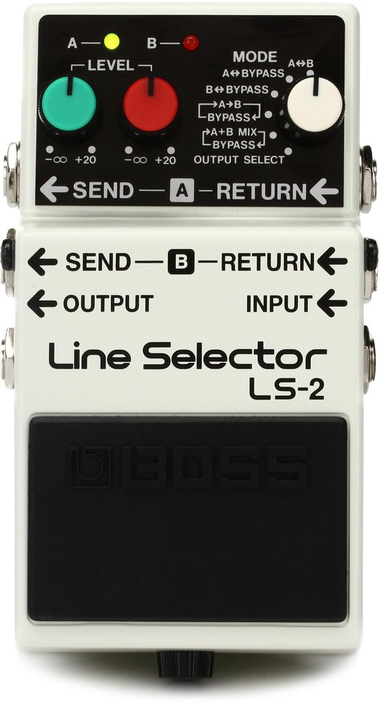 Boss LS-2 Line Selector Pedal