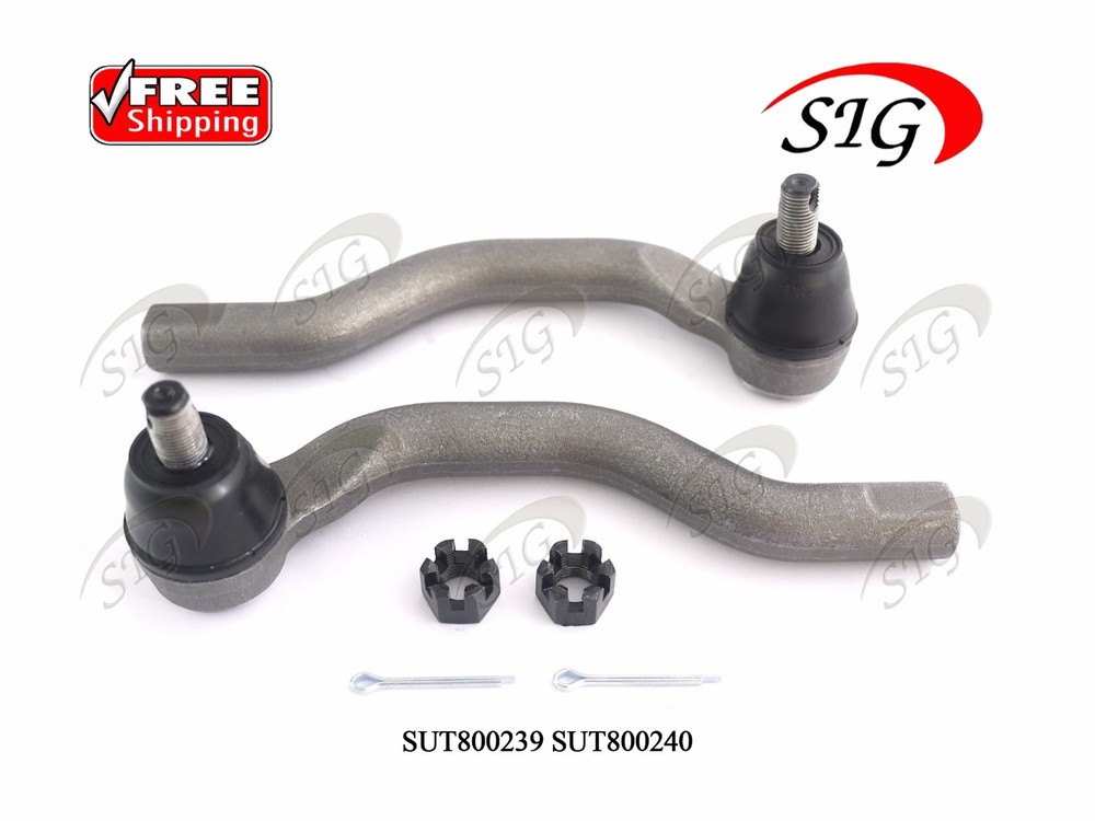 Left & Right Outer Tie Rod Ends for Honda Civic 2006-2011 2Pc