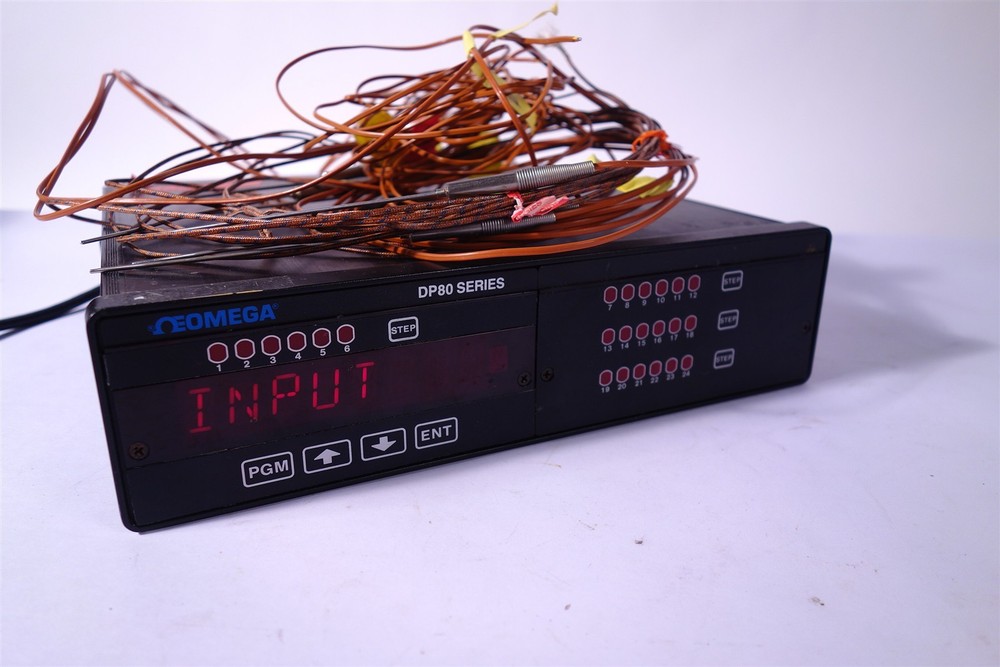 Omega Engineering DP82T 2(206) ALM Digital Temperature Meter Working