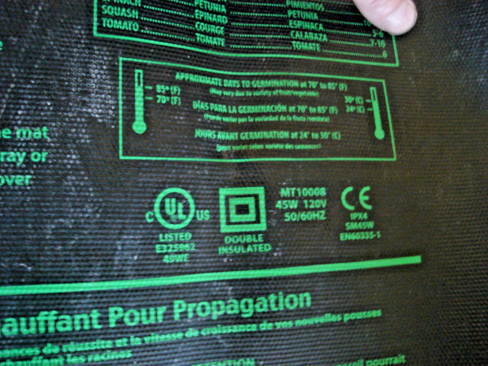 Hydrofarm Seedling Heat Mat