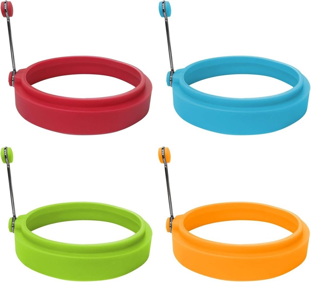 Food Grade Silicone Egg Ring Set
