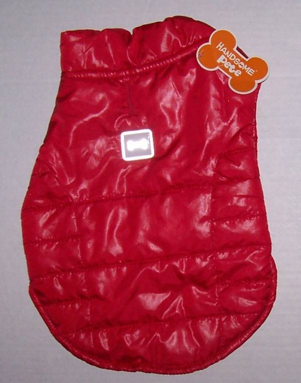 Red Dog Coat Small Handsome Pete NWT