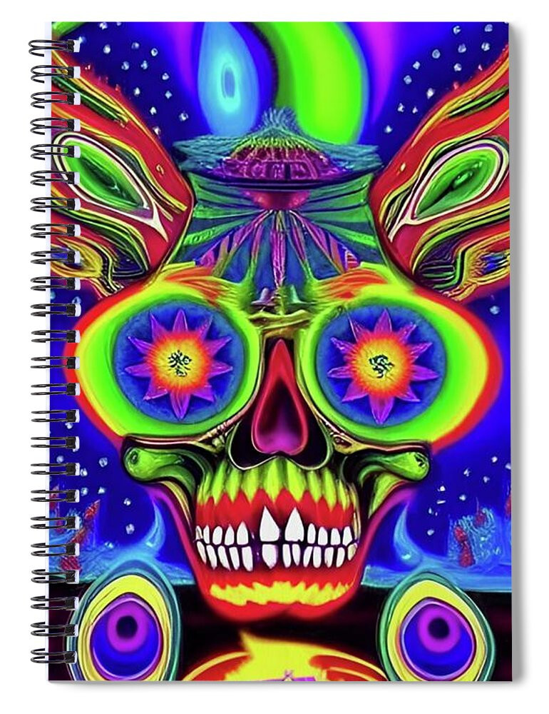 Look Into My Eyes Spiral Notebook Blank Notebook Lined Journal 8 x 6 Notebook
