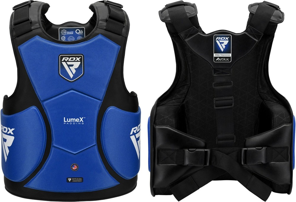 RDX Chest Guard Kick Boxing MMA Training Adjustable Body Protector Rib Shield