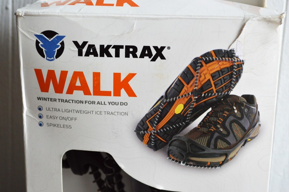 YakTrax Walk Winter Traction Cleats Mediums NWF