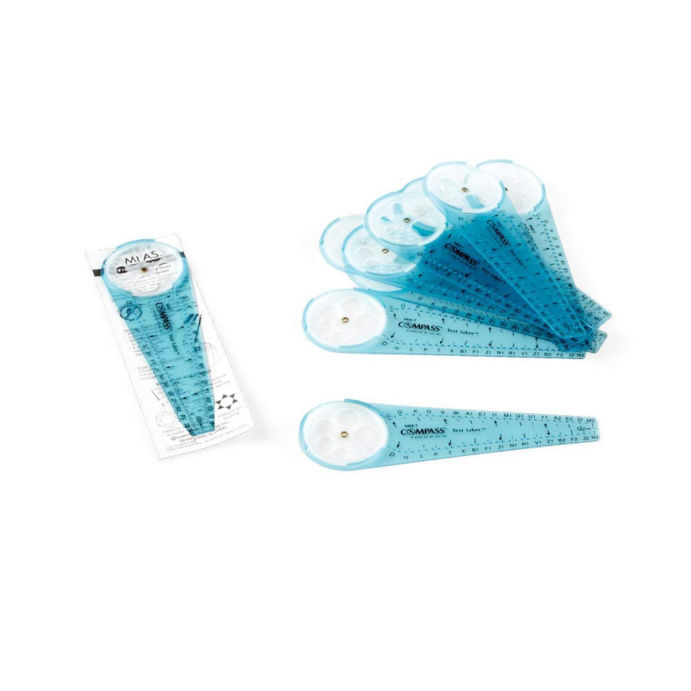 Safe-T Math Compass, 10 In. Blue Compass, Compass for Geometry, Compass Drawing