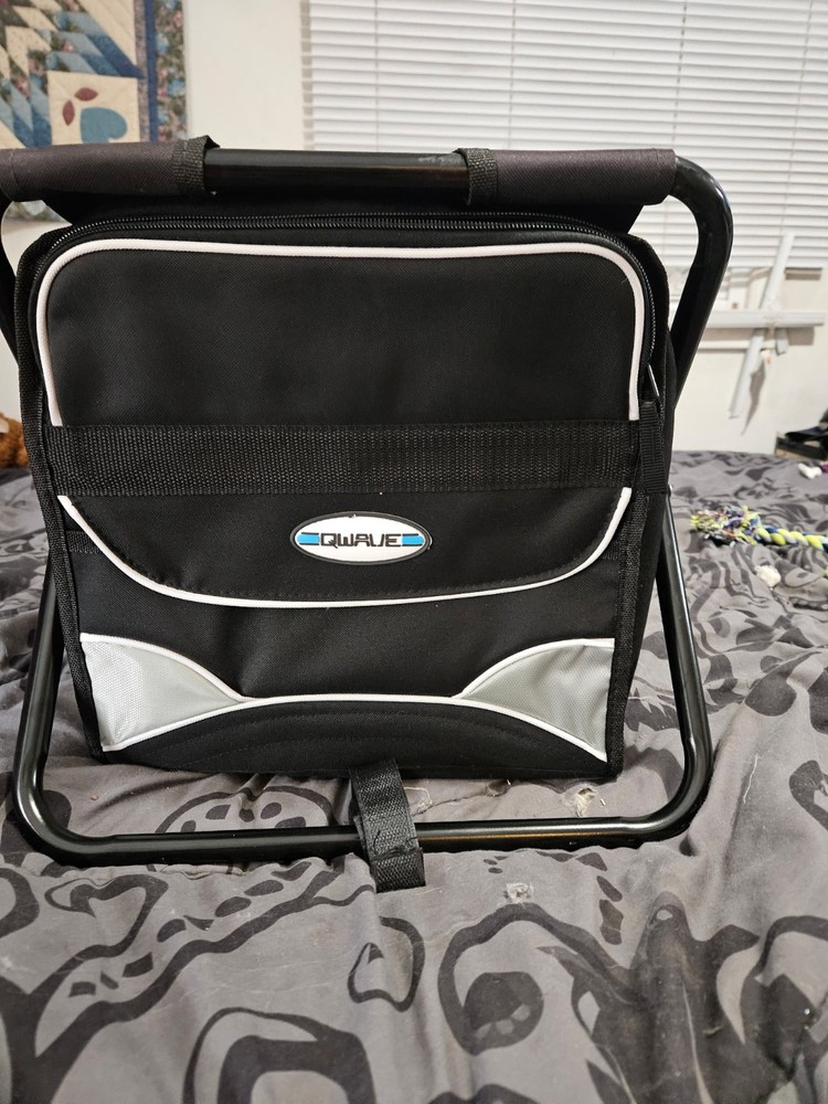 QWave Cooler Seat with Backpack Straps - Backpack Cooler Seat