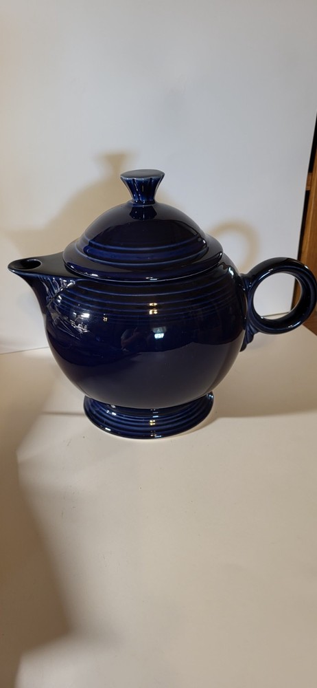 HL Fiesta Cobalt Blue 6 cup teapot
