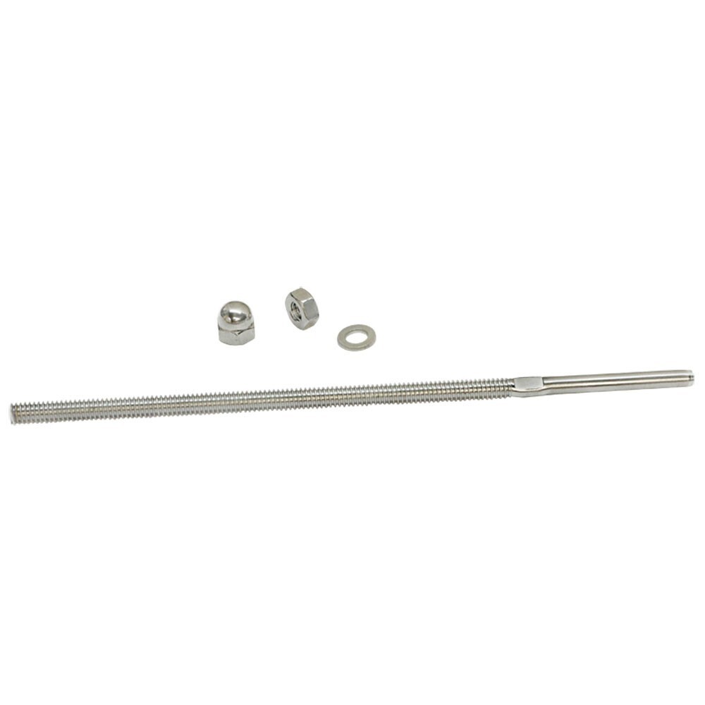 10 PC 3/16'' Stainless Steel Cable Railing Swage Threaded Stud End Fitting