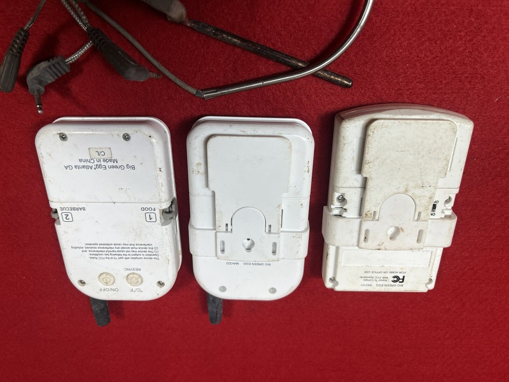 Big Green Egg Remote Controller, Transmitter, Reciever, Probes Condition Unknown