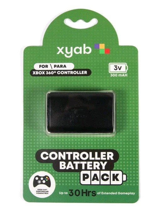 Rechargeable Controller Battery Pack For Microsoft Xbox 360 300 mAH