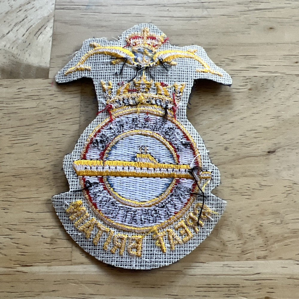 SUBMARINERS INTERNATIONAL GREAT BRITAIN CLOTH PATCH.