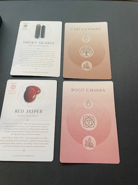 Crystal Healing Card Deck and Booklet