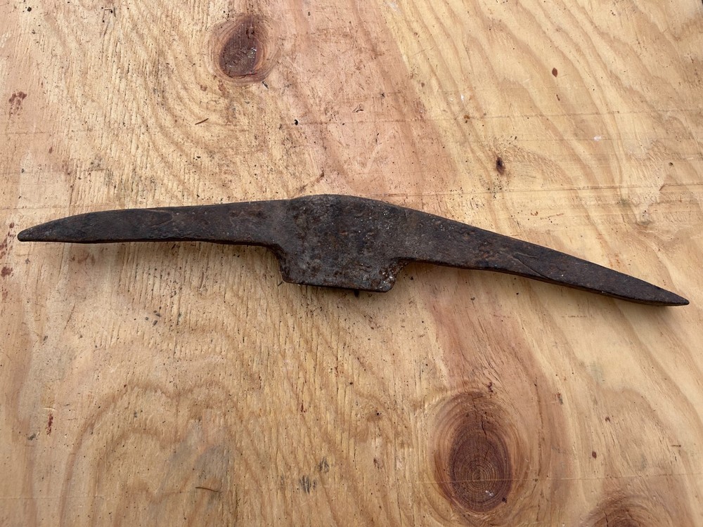 Long Pick Head Rusty Rustic no handle Original Vintage Primitive Farm Decor