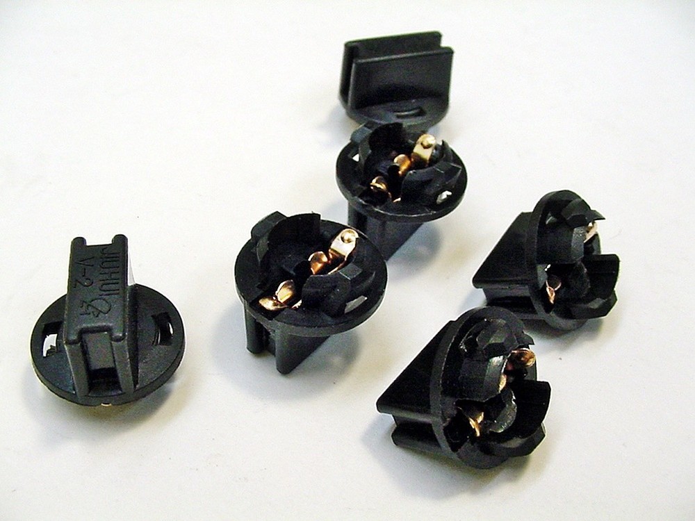 6 Dodge 194NA Instrument Panel Cluster Light Bulb Lamp Dashboard Socket Plug NOS